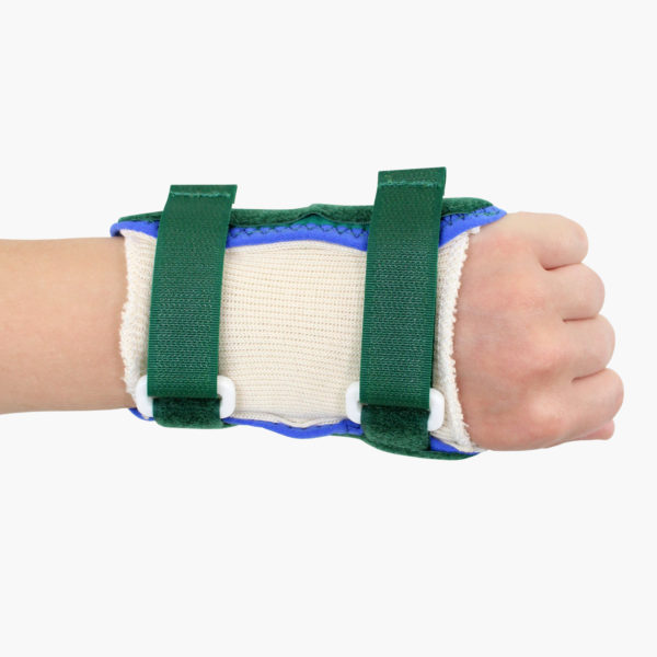 Paediatric D Ring Wrist Brace Green 1600 x 1600 2