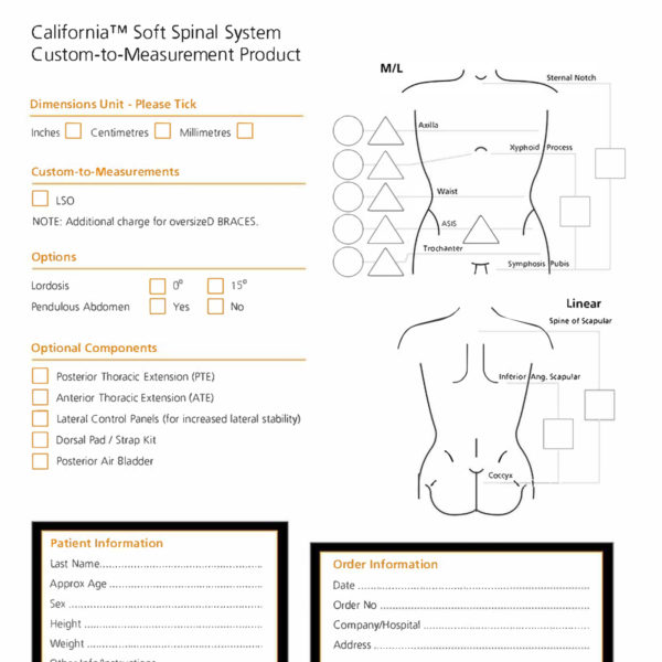 California Soft Spinal System website image