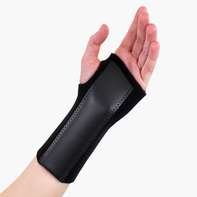 Wrist brace with support and stability for injured wrists