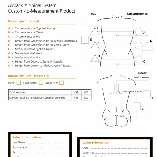 Airback Spinal System | Spinal System,Airback,Spine,TLSO,LSO