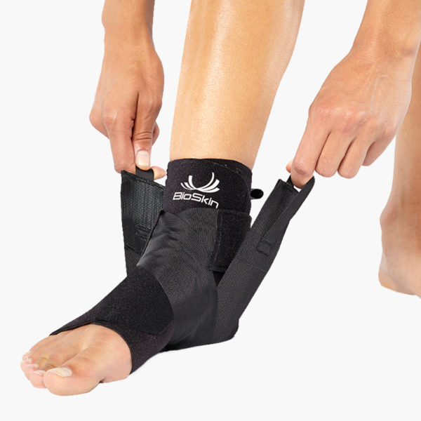 BioSkin AFTR DC Ankle Brace | AFTR DC,Ankle Injuries,Sprains,Cold Therapy,Latex Free