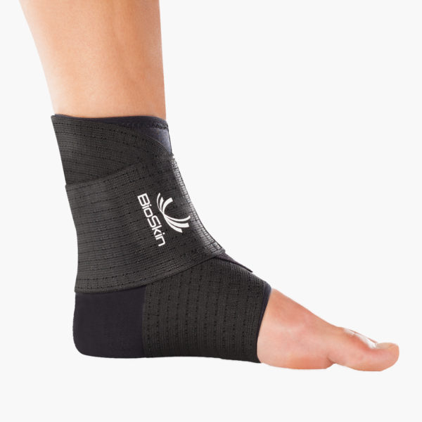 BioSkin Ankle Sleeve with Figure 8 Compression Wrap | BioSkin Ankle Sleeve,Figure 8 Compression Wrap,Medical-grade Compression,Ankle Stability