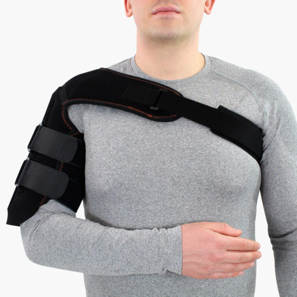Non Clip Clasby Humeral Brace Beagle Orthopaedic Clasby Shoulder Brace noneclip front nosling image website 2