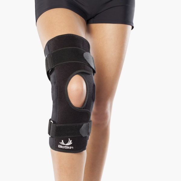 BioSkin Hinged Knee Sleeve™ Beagle Orthopaedic Hinged Knee Skin Wraparound BioSkin