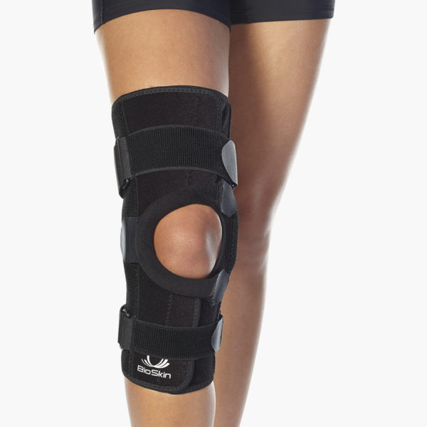 BioSkin Q Brace™ with Conforma Hinge | Conforma Hinge,Q Brace,Patellofemoral Pain,Patella Tracking,Knee