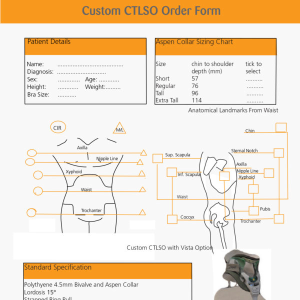 Custom CTLSO | Custom CTLSO,Spinal Fracture,Spine,Brace