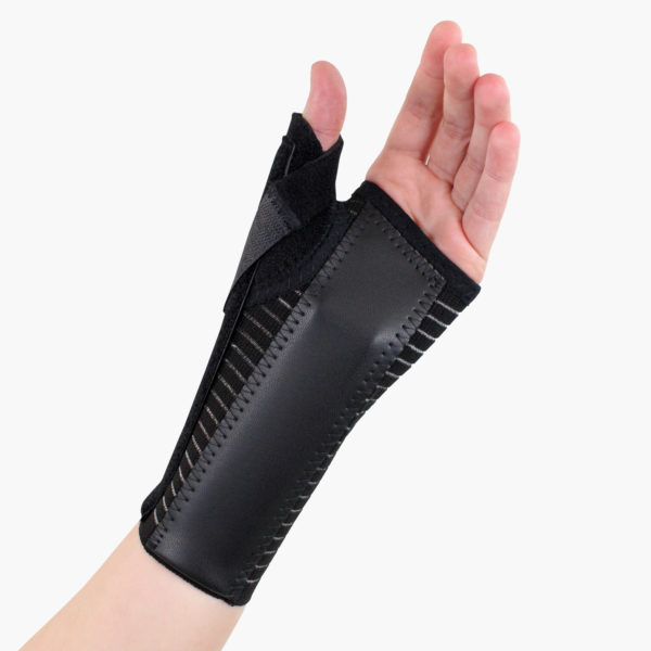Flexiform Wrist Thumb Brace Flexiform Wrist Thumb Brace Black 1600 x 1600