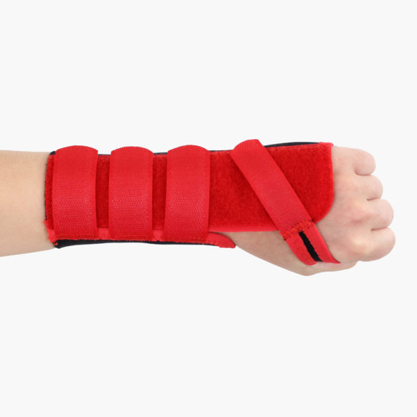 Paediatric Standard Wrist Brace Paediatric Elastic Standard Wrist Brace Red 1600 x 1600 2