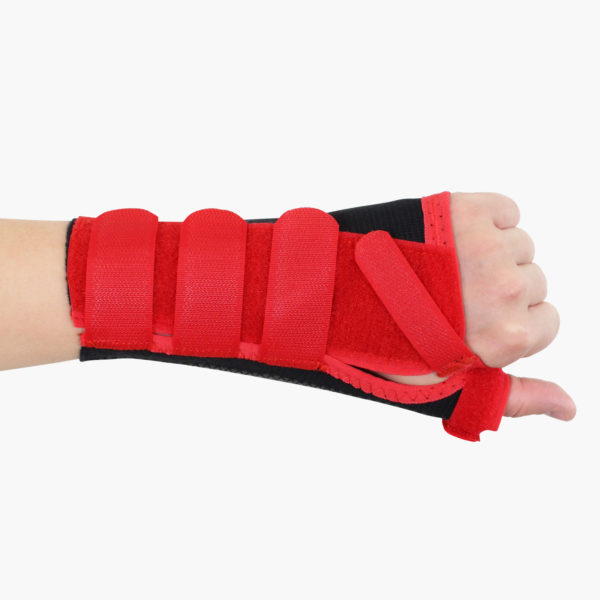 Paediatric Elastic Wrist / Thumb Brace Paediatric Elastic Wrist Thumb Brace Red 1600 x 1600 2