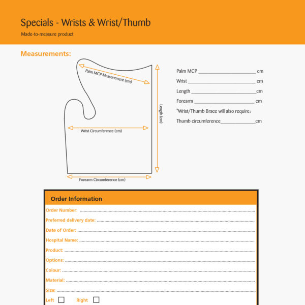 Custom Wrist & Wrist/Thumb Braces Wrist Wristthumb website image