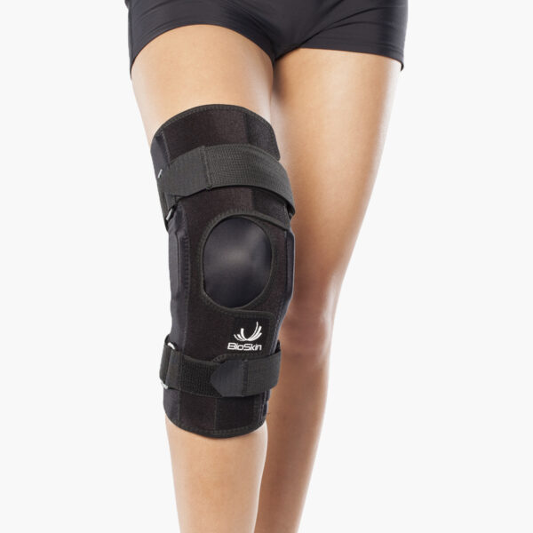 BioSkin Crossfire™ Knee Brace beagle orthopaedic crossfire wraparound conforma hinge bioskin