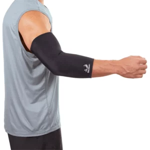 BioSkin bracing products elbow sleeve 0726c compressed